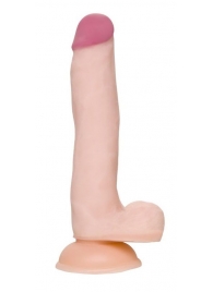 Телесный фаллоимитатор-реалистик Minc - 21 см. - A-toys купить с доставкой в интернет-магазине Orgasmix в Раменском Телесный фаллоимитатор-реалистик Minc - 21 см. - A-toys