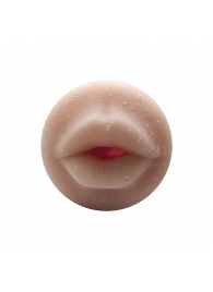Телесный мастурбатор-ротик Oral Mini Masturbator - Adrien Lastic - в Раменском купить с доставкой