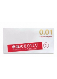 Ультратонкие презервативы Sagami Original 0.01 - 20 шт. - Sagami - купить с доставкой в Раменском