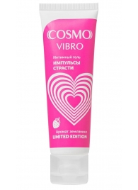 Возбуждающий гель на водно-силиконовой основе Cosmo Vibro с ароматом земляники - 50 гр. - Биоритм - купить с доставкой в Раменском