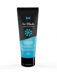 Лубрикант на водной основе Ice Black с ледяным эффектом - 50 мл. - INTT - купить с доставкой в Раменском