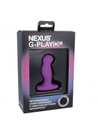 Фиолетовая вибровтулка Nexus G-Play+ M - Nexus Range - в Раменском купить с доставкой