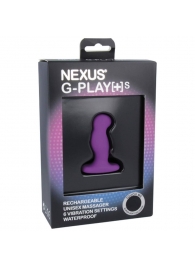 Фиолетовая вибровтулка Nexus G-Play+ S - Nexus Range - в Раменском купить с доставкой