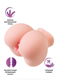 Реалистичный мастурбатор Giovanna - ToyFa - в Раменском купить с доставкой