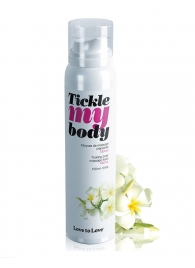 Массажная хрустящая пенка Tickle My Body Monoi с ароматом моной - 150 мл. - Love to Love - купить с доставкой в Раменском