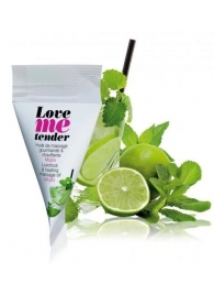 Съедобное согревающее массажное масло Love Me Tender Mojito с ароматом мохито - 10 мл. - Love to Love - купить с доставкой в Раменском