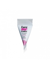 Съедобное согревающее массажное масло Love Me Tender Cotton Candy с ароматом сладкой ваты - 10 мл. - Love to Love - купить с доставкой в Раменском