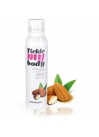 Массажная хрустящая пенка Tickle My Body Sweet Almonds с ароматом миндаля - 150 мл. - Love to Love - купить с доставкой в Раменском