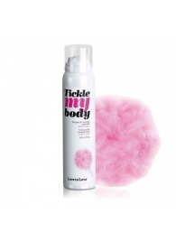 Массажная хрустящая пенка Tickle My Body Cotton Candy с ароматом сладкой ваты - 150 мл. - Love to Love - купить с доставкой в Раменском