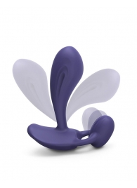 Темно-синий вибромассажер Witty P G Vibrator with Remote Control - Love to Love - в Раменском купить с доставкой