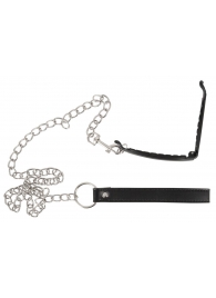 Зажим для половых губ с поводком Pussy Clamp With A Leash - Orion - купить с доставкой в Раменском