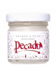 Массажная свеча Brandy   Pear - 35 мл. - Pecado - купить с доставкой в Раменском