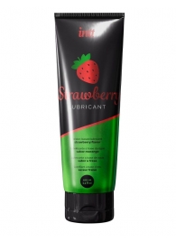 Смазка на водной основе с ароматом клубники Strawberry Lubricant - 100 мл. - INTT - купить с доставкой в Раменском