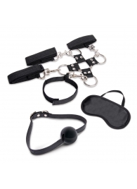 Набор для фиксации из 7 предметов Hogtie   Ball Gag Kit - Lux Fetish - купить с доставкой в Раменском