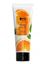 Лубрикант на водной основе OYO Aroma Gel Orange с ароматом апельсина - 75 мл. - OYO - купить с доставкой в Раменском