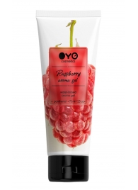 Лубрикант на водной основе OYO Aroma Gel Raspberry с ароматом малины - 75 мл. - OYO - купить с доставкой в Раменском