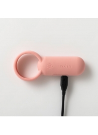 Коралловое эрекционное кольцо Iroha SVR Coral Pink - Tenga - в Раменском купить с доставкой