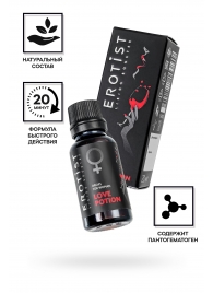 Возбуждающие капли для женщин Erotist Love Potion - 20 мл. - Erotist Libido Booster - купить с доставкой в Раменском