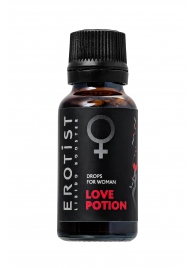 Возбуждающие капли для женщин Erotist Love Potion - 20 мл. - Erotist Libido Booster - купить с доставкой в Раменском