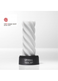 Белый 3D мастурбатор SPIRAL - Tenga - в Раменском купить с доставкой