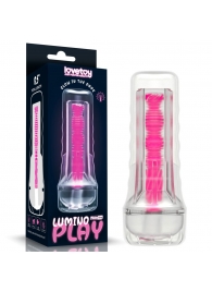 Светящийся в темноте мастурбатор 8.5 Lumino Play Masturbator - Lovetoy - в Раменском купить с доставкой