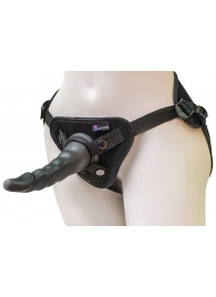 Комплект из трусиков Harness и двух насадок - 20,5 и 18 см. - LOVETOY (А-Полимер) - купить с доставкой в Раменском