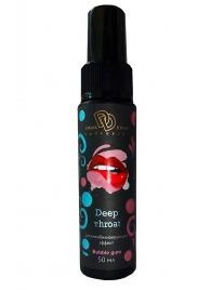 Спрей для горла Deep Throat с десенсибилизирующим эффектом и вкусом бабл-гам - 50 мл. - БиоМед - купить с доставкой в Раменском