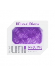 Фиолетовый мастурбатор-стимулятор Tenga Uni Amethyst - Tenga - в Раменском купить с доставкой