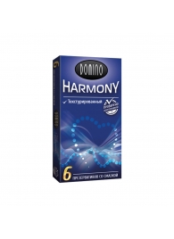 Текстурированные презервативы Domino Harmony - 6 шт. - Domino - купить с доставкой в Раменском