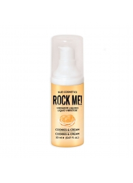 Жидкий вибратор Nuei Rock Me! с ароматом печенья и сливок - 20 мл. - Nuei cosmetics - купить с доставкой в Раменском