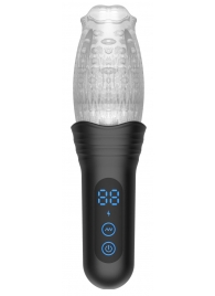 Автоматический мастурбатор Oral Sex Masturbator с функциями ротации, вибрации и фрикций - Secwell - в Раменском купить с доставкой