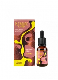 Капли с согревающим эффектом Passion Drips Warming - 15 мл. - Pleasure Lab - купить с доставкой в Раменском