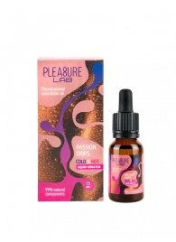Жидкий вибратор Passion Drips Cold n Hot - 15 мл. - Pleasure Lab - купить с доставкой в Раменском