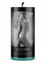 Мастурбатор-вагина с вибрацией Soft   Wet Natasha Realistic Beige Masturbator - Blush Novelties - в Раменском купить с доставкой