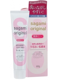 Гель-смазка на водной основе Sagami Original - 60 гр. - Sagami - купить с доставкой в Раменском