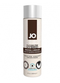 Водно-масляный лубрикант с охлаждающим эффектом JO Silicon free Hybrid Lubricant COOLING - 120 мл. - System JO - купить с доставкой в Раменском