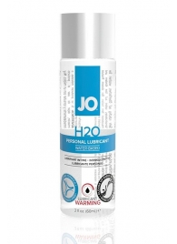 Возбуждающий лубрикант на водной основе JO Personal Lubricant H2O Warming - 60 мл. - System JO - купить с доставкой в Раменском