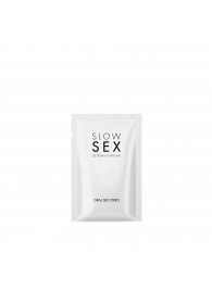 Полоски для орального секса Slow Sex Oral Sex Strips - 7 шт. - Bijoux Indiscrets - купить с доставкой в Раменском