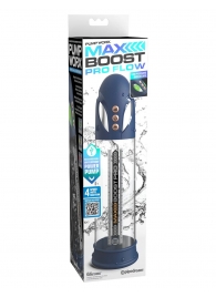 Синяя вакуумная автоматическая помпа Max Boost Pro Flow - Pipedream - в Раменском купить с доставкой