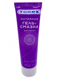 Гель-смазка на водной основе For Men - 100 мл. - Torex - купить с доставкой в Раменском