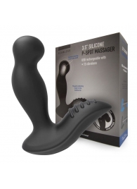 Черный вибромассажер простаты 3,5’’ P-spot Massager - 12,5 см. - Erokay - в Раменском купить с доставкой