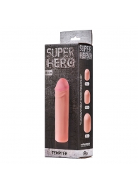 Фаллоудлинитель SUPER HERO Tempter - 16 см. - Lola Games - в Раменском купить с доставкой