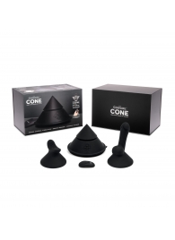 Конусный вибромассажер Cowgirl Cone с 2 насадками - CowGirl - купить с доставкой в Раменском