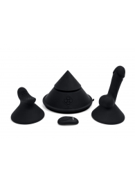 Конусный вибромассажер Cowgirl Cone с 2 насадками - CowGirl - купить с доставкой в Раменском