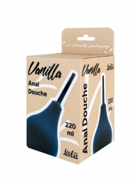 Черный анальный душ Anal Douche L - Lola Games - купить с доставкой в Раменском