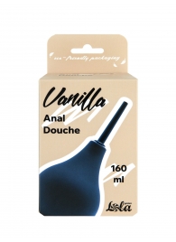 Черный анальный душ Anal Douche M - Lola Games - купить с доставкой в Раменском