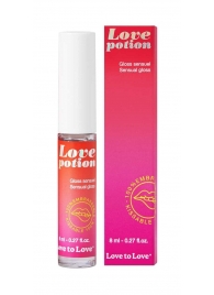 Возбуждающий блеск для губ Love Potion - 8 мл. - Love to Love - купить с доставкой в Раменском