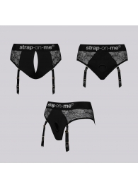 Трусики для фиксации насадок Strap-on-me Harness Lingerie Diva XS - Strap-on-me - купить с доставкой в Раменском