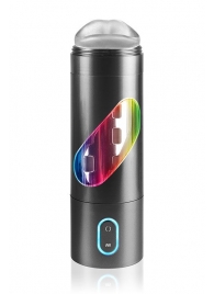 Перезаряжаемый мастурбатор-ротик Extreme Toyz Rechargeable Roto-Bator Mouth - Pipedream - в Раменском купить с доставкой