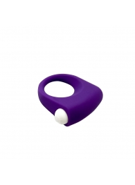 Фиолетовое эрекционное кольцо Puggle Vibrating Ring with Bullet - Adrien Lastic - в Раменском купить с доставкой